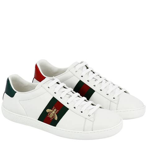 women's gucci white sneakers|farfetch Gucci sneakers women.